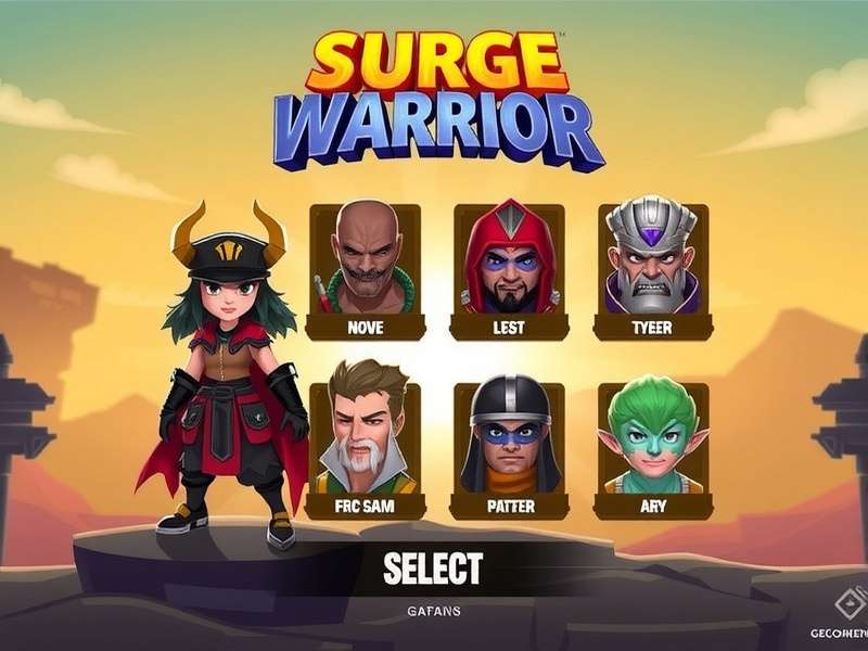 Surge Warrior Gameplay Screenshot